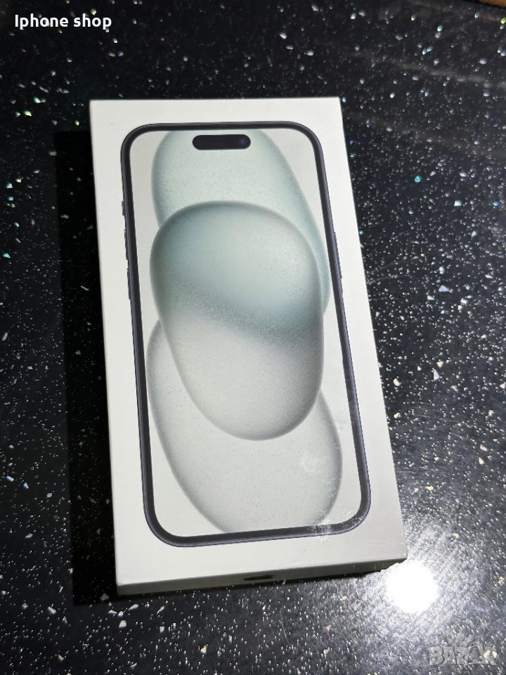 Iphone 15 Black 128GB Неразпечатан! Гаранция!, снимка 1