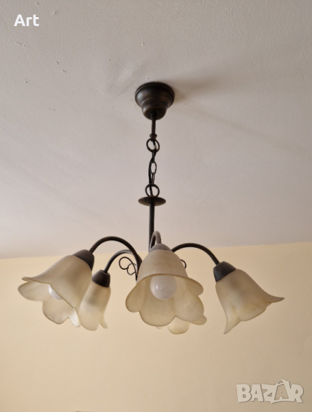 *КАТО НОВ* - Френски винтидж полилей , снимка 1