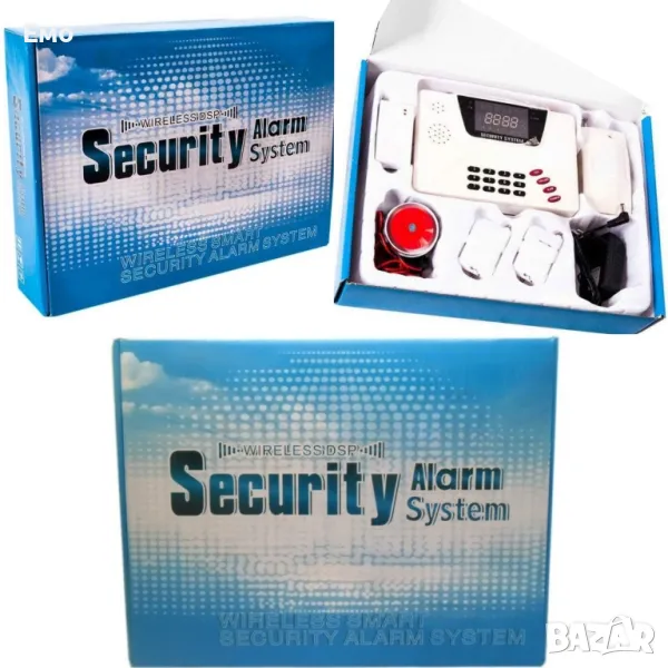 Безжична алармена система за сигурност Wireless DSP security alarm system, снимка 1