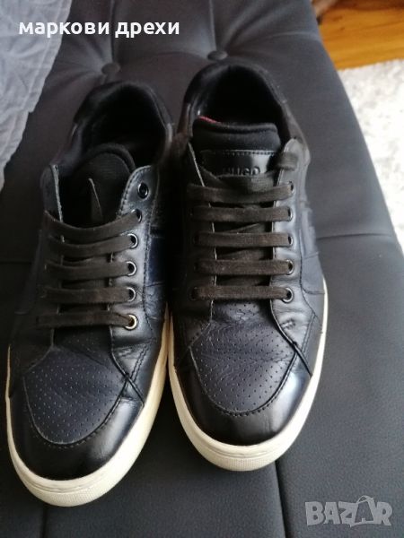 hugo boss leather sneakers 42, снимка 1