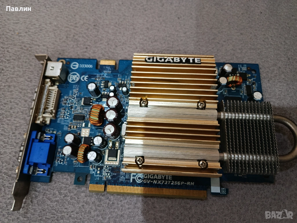 Видео карта GIGABYTE, снимка 1