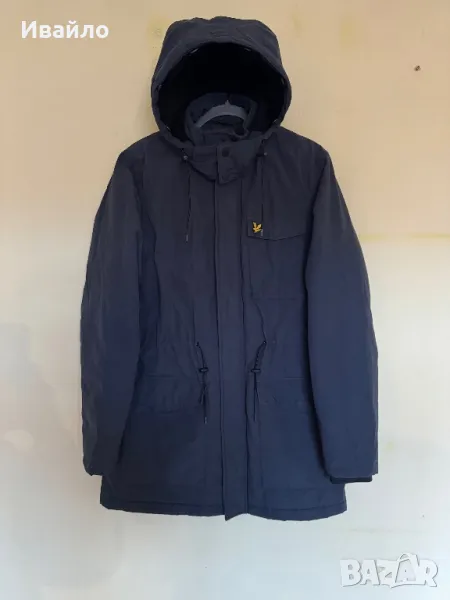 LYLE & SCOTT Black Microfleece Hooded Parka Jacket., снимка 1