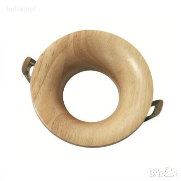 Луна За Вграждане Дърво – Кръгла, снимка 1