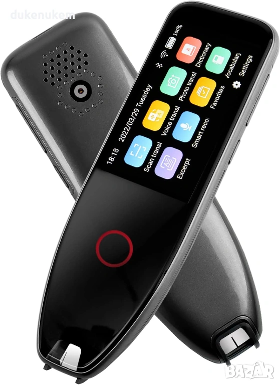Скенер-преводач Pen Translator – OCR четец с глас, 113 езика, Wi-Fi/офлайн, снимка 1