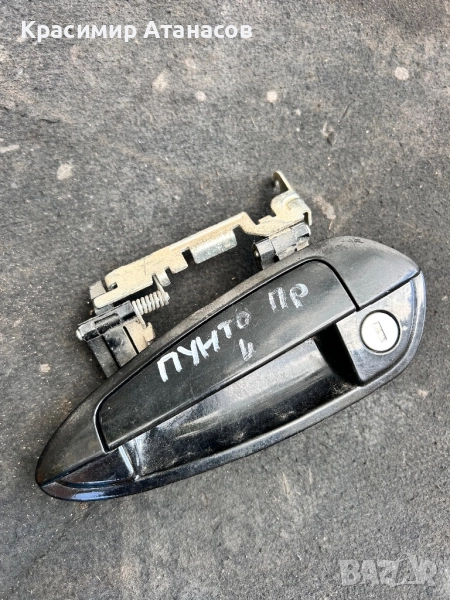 Външна дръжка предна  лява за Фиат гранде пунто 2006-2012г, снимка 1