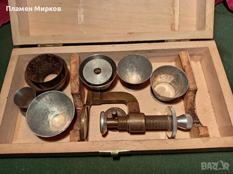 Антикварен часовникарски комплет, снимка 1