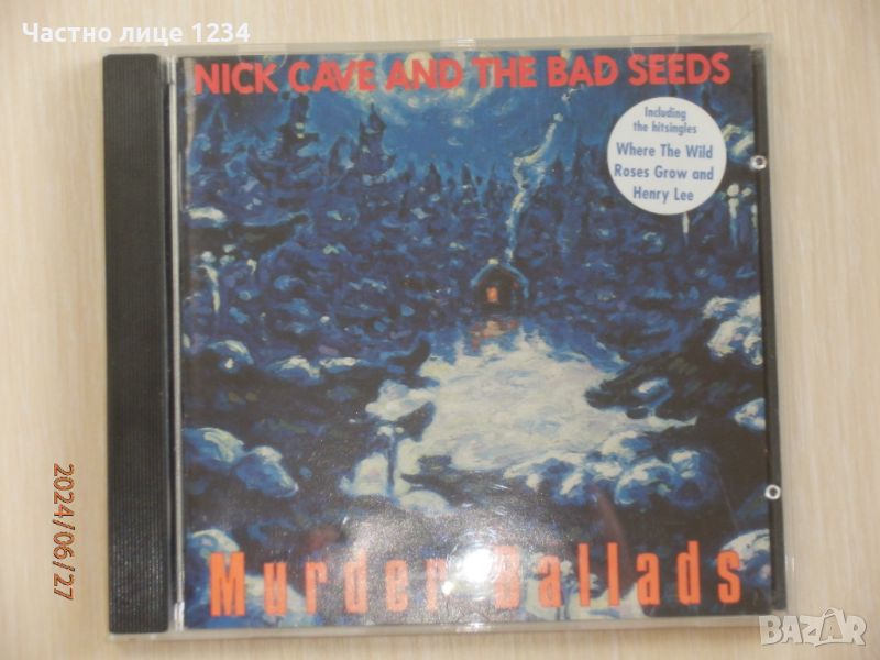 Nick Cave And The Bad Seeds – Murder Ballads - 1996, снимка 1