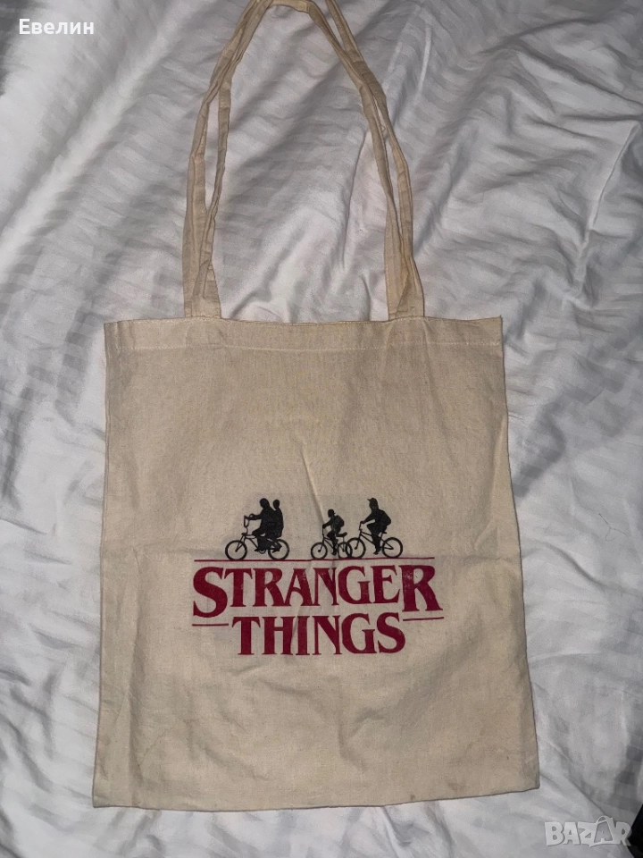 Stranger Things tote bag, снимка 1