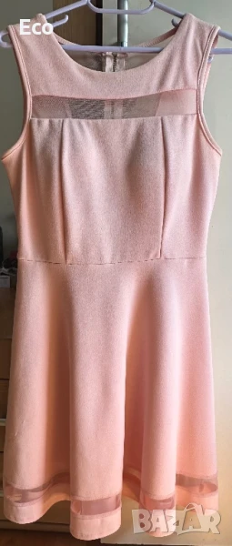 Розова официална рокля, снимка 1