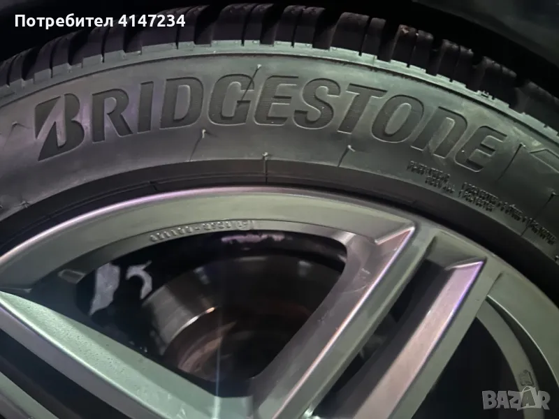 Зимни гуми Bridgestone 245/45/18, снимка 1