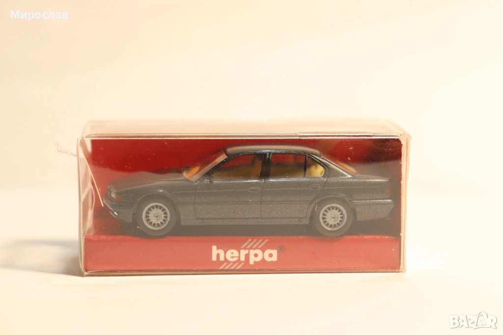 HERPA 1/87 H0 BMW 7 ИГРАЧКА КОЛИЧКА МОДЕЛ, снимка 1