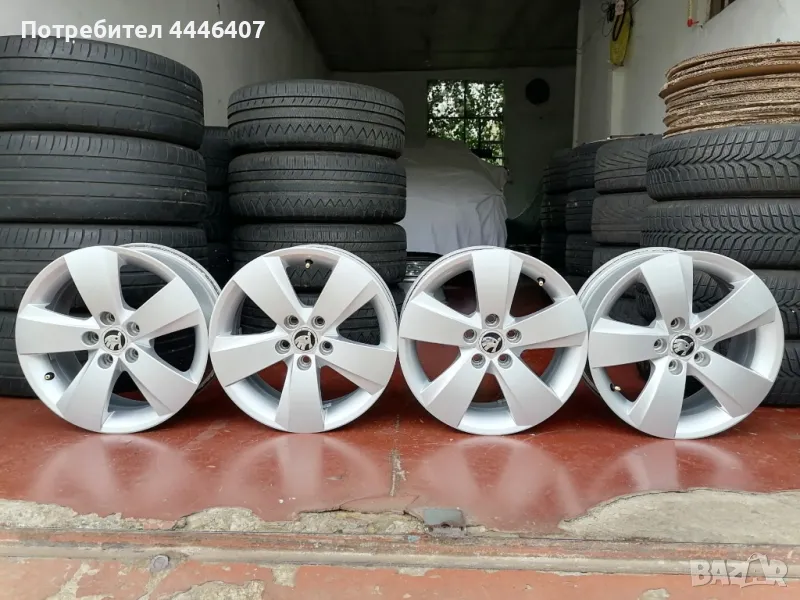 
Оригинални джанти 15" 5х100 Skoda, снимка 1