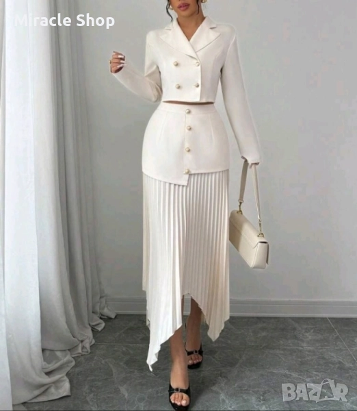Комплект от сако и пола , снимка 1