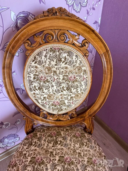 Продава 2 стола стил Рококо, снимка 1