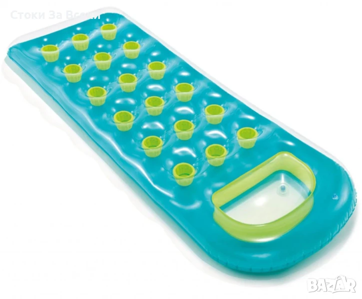 Надуваем дюшек за вода Intex 188 x 71 см - Идеалният избор за лятна почивка, снимка 1