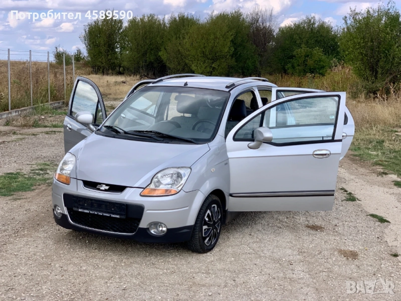 Chevrolet Matiz 4цилиндъра| 90 000хил.км | КЛИМА | Сервизна книжка, снимка 1