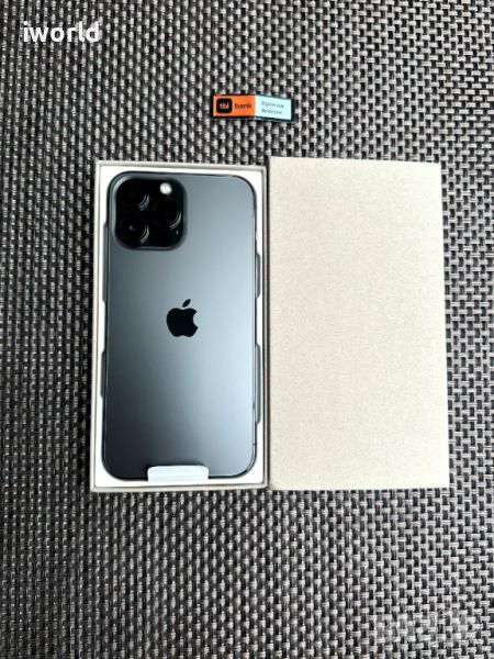 НОВ❗️iPhone 13 Pro Max ❗️Лизинг от 58лв/м ❗️Graphite ❗️ 128гб ❗️12м Гаранция❗️, снимка 1