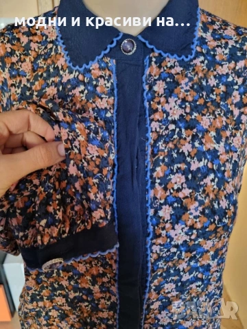 Разкошна риза с флорален десен NÜMPH, снимка 2 - Ризи - 53670156