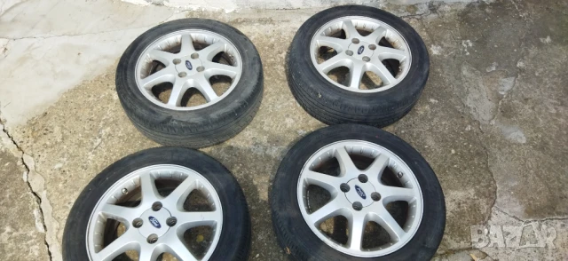 Джанти за Ford Форд 6Jx16 ET 52.5  4x108 в комплект с гуми 