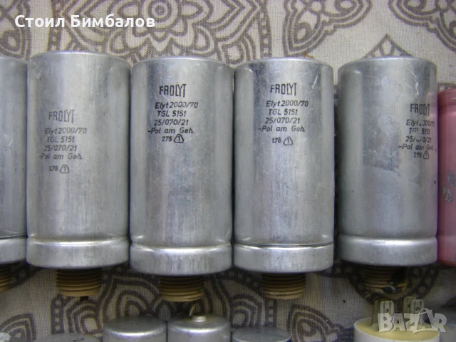 Електролитни кондензатори 100мкФ до 2200мкФ, снимка 3 - Друга електроника - 42328880