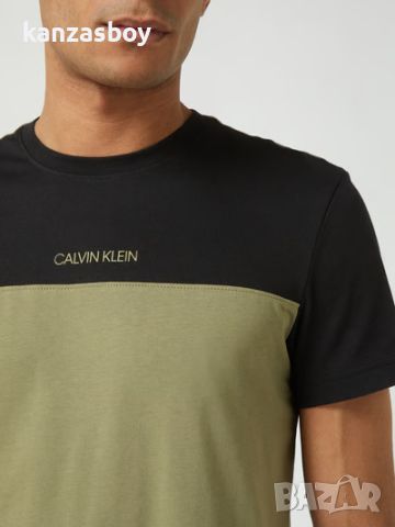 calvin klein - страхотна мъжка тениска 2ХЛ, снимка 1 - Тениски - 46416343