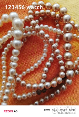 Колие от перли, снимка 5 - Колиета, медальони, синджири - 53754656