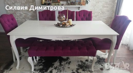 Тапицирана пейка, снимка 3 - Дивани и мека мебел - 45717204