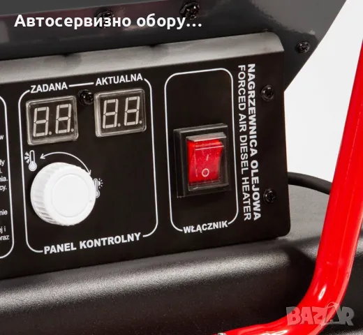 Дизелов калорифер MAR-POL, 40 kW, 720 м³/час, 19 литра, LCD дисплей, термостат и регулатор, снимка 9 - Други инструменти - 48055810