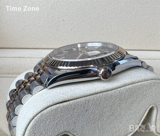 Rolex Datejust 41mm Two Tone Rose Gold Chocolate Automatic Мъжки / Унисекс Различни Варианти, снимка 9 - Мъжки - 54047827