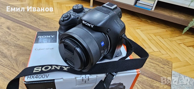 Sony DSC-HX400V фотоапарат | Като нов | Пълен комплект | Чанта + батерии + SD карти, снимка 6 - Фотоапарати - 53245607