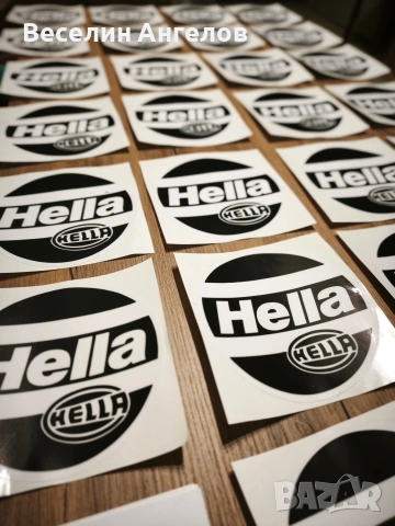 Стикери Hella за Фолксваген Голф 2 , снимка 4 - Аксесоари и консумативи - 35538223