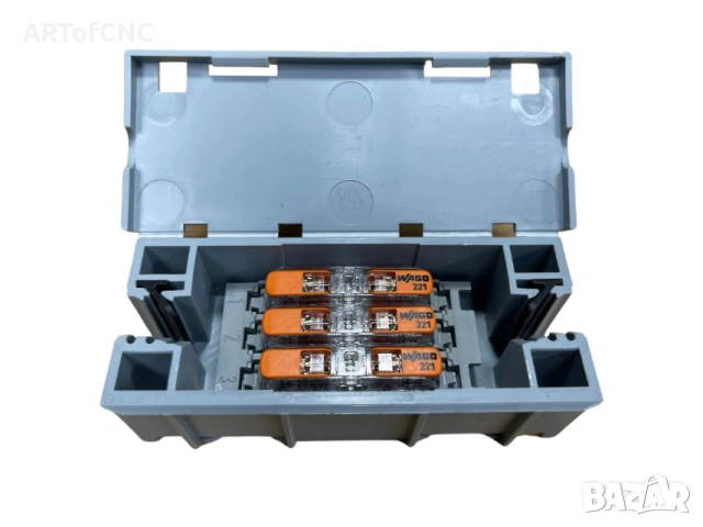Wagobox light разклонителна кутия за инсталационна клема с лост WAGO 221-2411 , снимка 6 - Друга електроника - 53528495