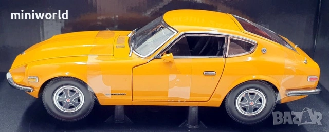  Nissan Datsun 240Z 1972 - мащаб 1:18 на SunStar моделът е нов в кутия, снимка 3 - Колекции - 53097728