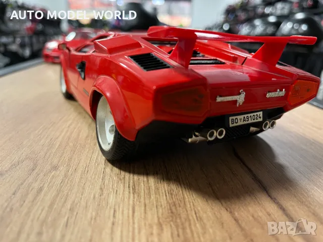 BBURAGO метална колекционерска количка LAMBORGHINI DIABLO 1:18, снимка 3 - Колекции - 48451321