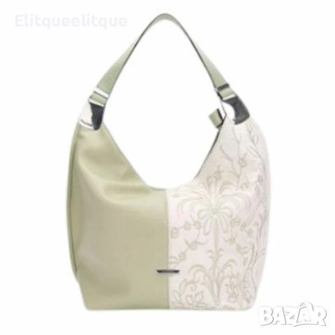 Елегантна дамска чанта с флорални мотиви, снимка 6 - Чанти - 52175550