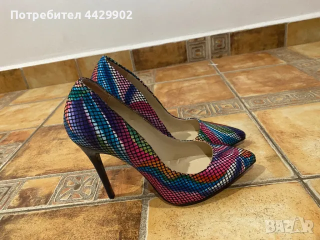 Официални обувки, снимка 2 - Дамски обувки на ток - 49697527