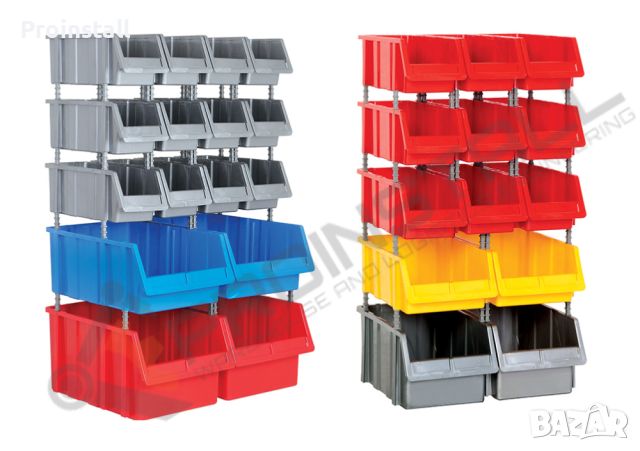 Пластмасови кутии за магазин и склад, НОВИ, снимка 10 - Оборудване за магазин - 45780287