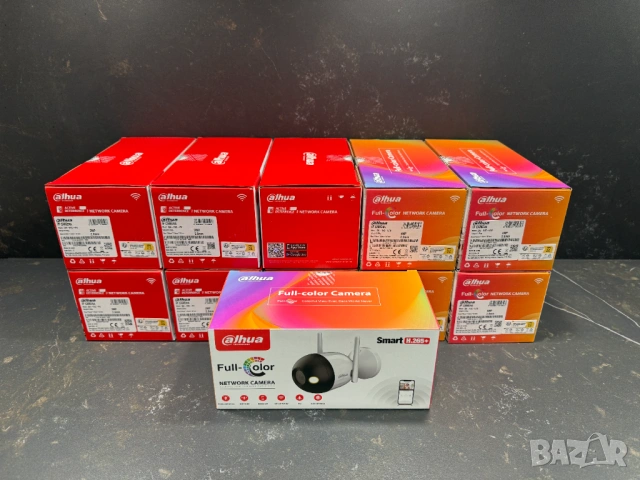 4MP WiFi IP Камера Dahua F4C-LED-0280B - Външна, Цветно нощно виждане