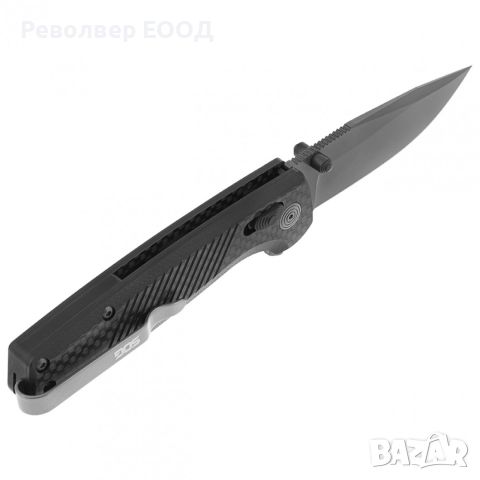 Сгъваем нож SOG Terminus XR LTE, в цвят Blackout - 7,5 см, снимка 2 - Ножове - 45268085