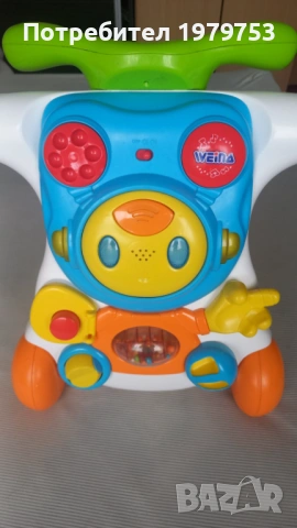 Бебешка проходилка Weina Baby Walker 2 в 1 