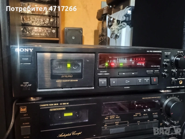 Sony TC K570 HIFI 3 HEAD Stereo Cassette Deck (1991-92), снимка 6 - Декове - 53941965