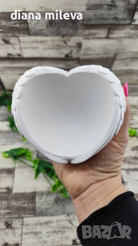  Кашпи от гипсокерамика!!, снимка 10 - Декорация за дома - 53516914