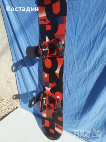 Сноуборд   156Wсм.BURTON PROGRESSION, WIDE с автомати. , снимка 5 - Зимни спортове - 53282725