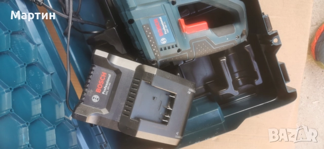 BOSCH GBH 18V-21 - Акумулаторен безчетков перфоратор като нов!, снимка 3 - Перфоратори - 52892311