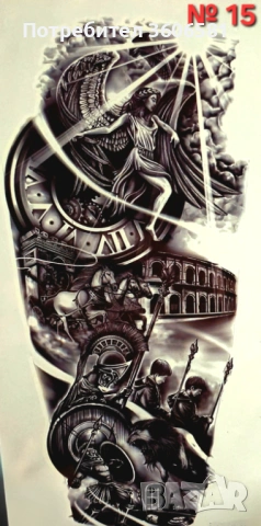 Временни Татуси водоустойчиви тип Хена висококачествени и безопастни за мъже и за жени, снимка 16 - Други - 50021181