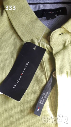 Tommy Hilfiger мъжка тениска с яка  НОВА, снимка 4 - Тениски - 50826856