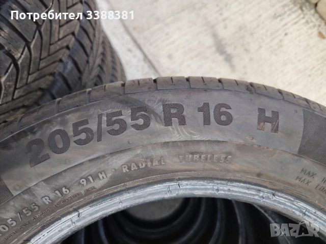 205/55/16 4 бр continental , снимка 2 - Гуми и джанти - 51865712