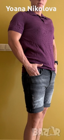 Мъжка тениска Andrews - отлично състояние - размер М, снимка 4 - Тениски - 51765838