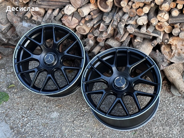 AMG Джанти за Мерцедес Mercedes 19 “ цола 5х112 чисто нови 4х8.5j 4Matic , снимка 5 - Гуми и джанти - 53102203