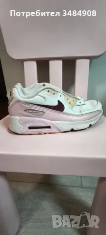  Оригинални Маратонки Nike Air Max 90 размер 34, снимка 6 - Детски маратонки - 49027087